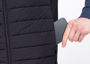 Zipped side pockets